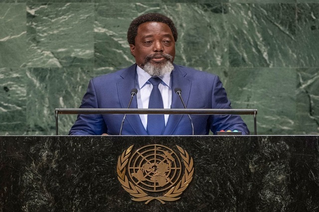 ONU : Kabila exige le retrait de la Monusco en RDC