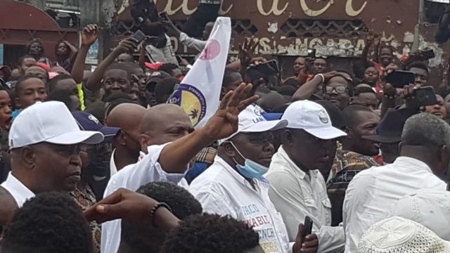 Kinshasa: la marche de Lamuka s’est clôturée sans incident