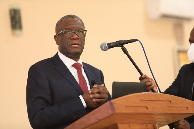RDC : Denis Mukwege interpelle le gouvernement Congolais sur la mise en application des recommandations du rapport Mapping