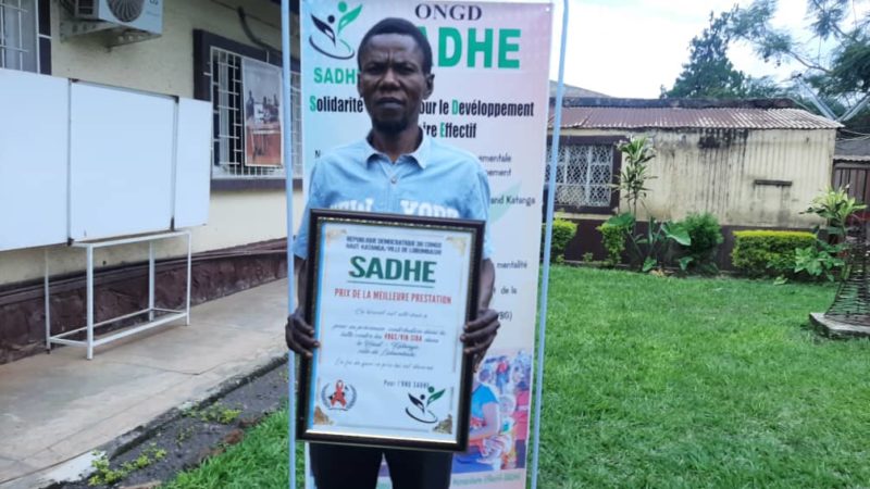 Lubumbashi : jules Mbuya remporte le concours sur le VIH SIDA