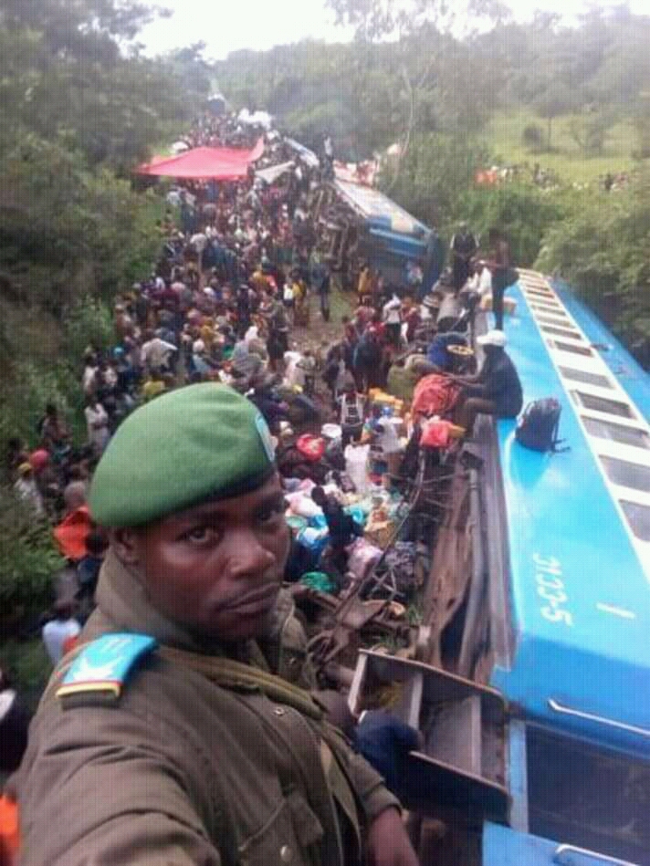 RDC: le deraillement d’un train SNCC fait plusieurs morts