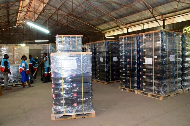 RDC: incendie de l’entrepôt CENI, près de 8.000 machines à voter parties en fumée