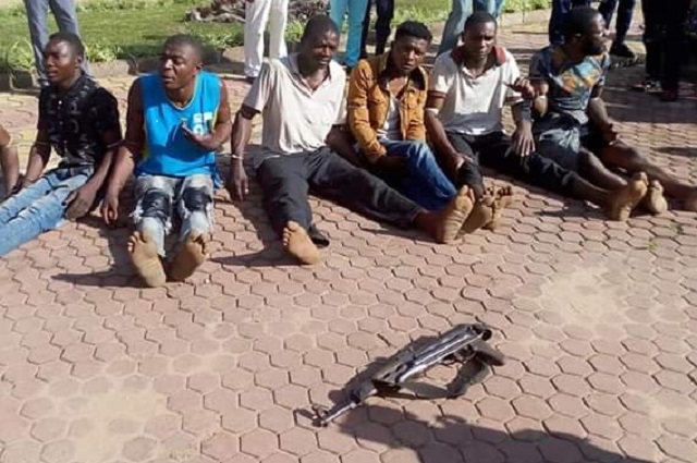 Lubumbashi : 10 bandits  dont des policiers et des militaires déserteurs  arrêtés