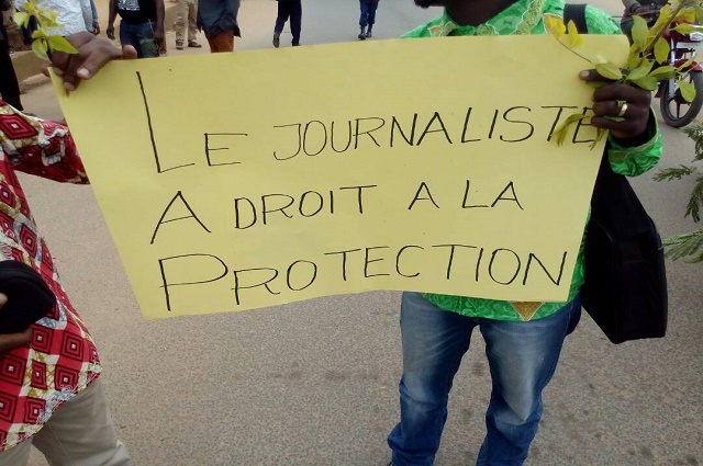 Liberté de la liberté de la presse journalistes/ BCNUDH