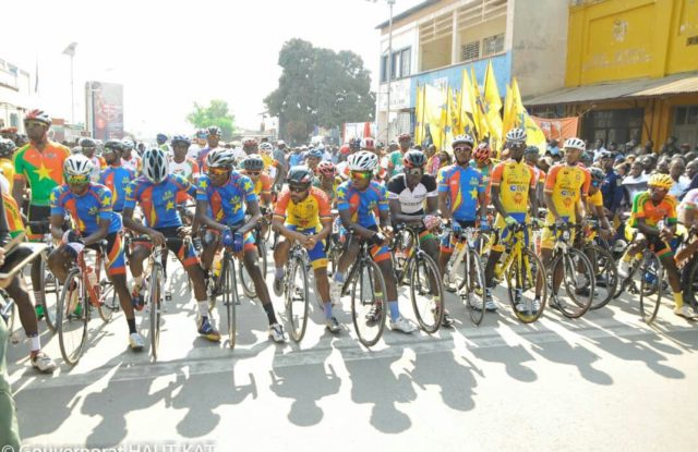 Cyclisme RDC:  le congolais Loïc Chyiana  remporte la  3ème place de la 4eme étape Likasi-Lubumbashi