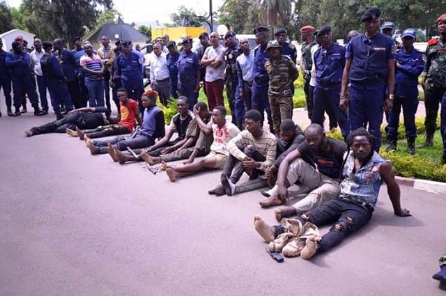 Lubumbashi : 66 bandits arrêtés en l’espace d’un mois
