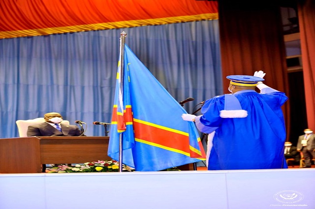 RDC: le Président de la République a reçus le serment  du procureur général  près la Cour constitutionnelle