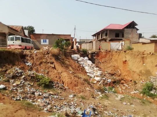 Kolwezi: plusieurs quartiers attaqués par des têtes d’érosion