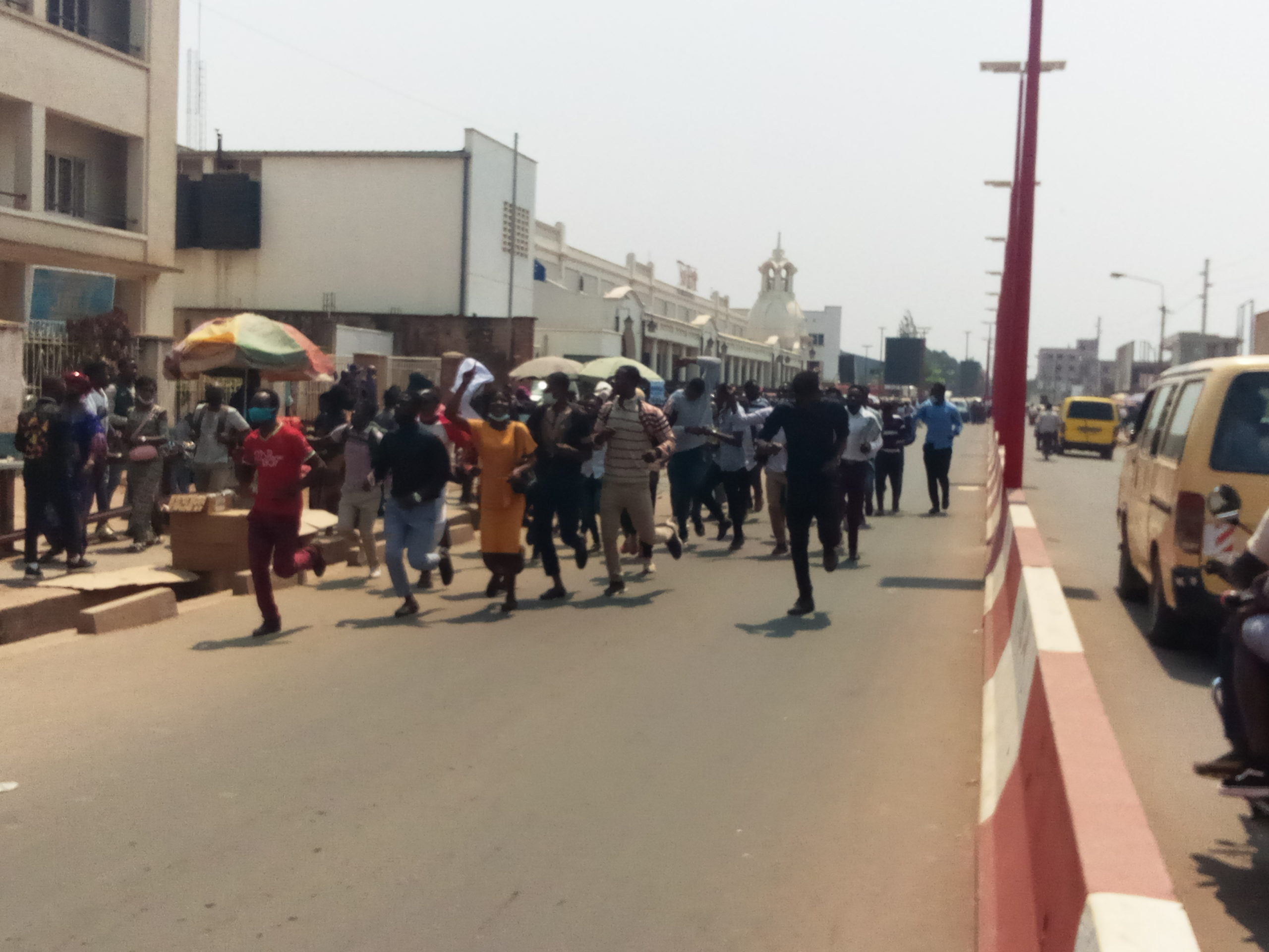 Haut Katanga : les étudiants de l’institut supérieur de statistique ont marchés pour revendiquer leur bâtiment