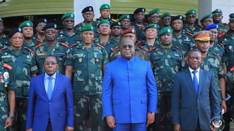 RDC: Tshisekedi promet d’en finir avec les officiers affairistes au sein de l’armée et de la police