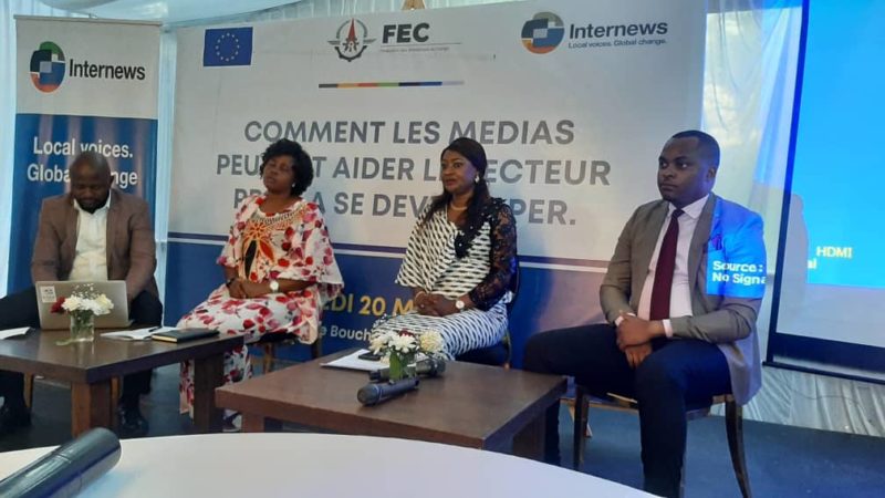 Lubumbashi : la FEC et les médias en diner d’affaire grace à Internews