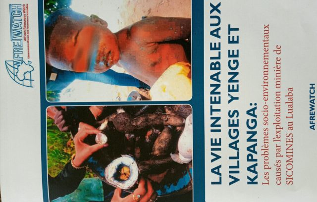 Lualaba: AFREWACH exige la délocalisation de Yenga et Kapanga