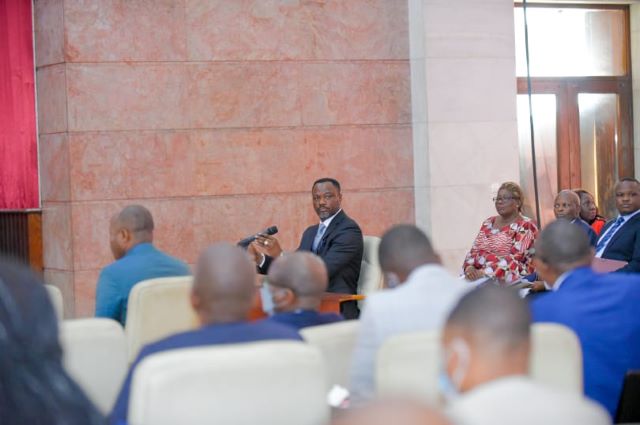  TENAFEP 2020-2021:Tony Mwaba auditionné à l’Assemblée Nationale