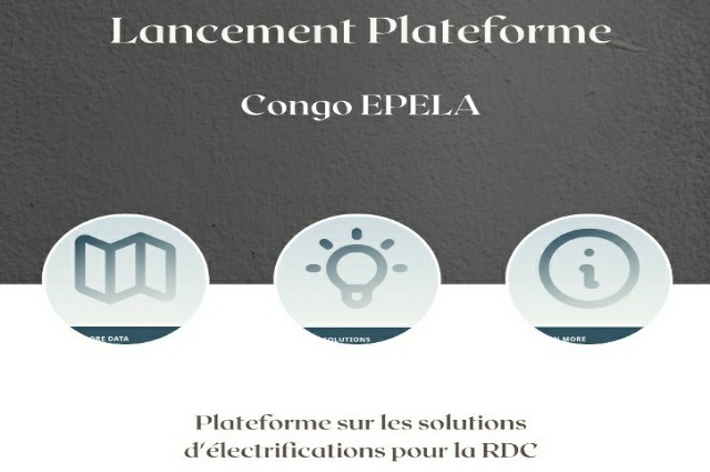 Congo Epela, la plateforme des solutions énergétiques en RDC