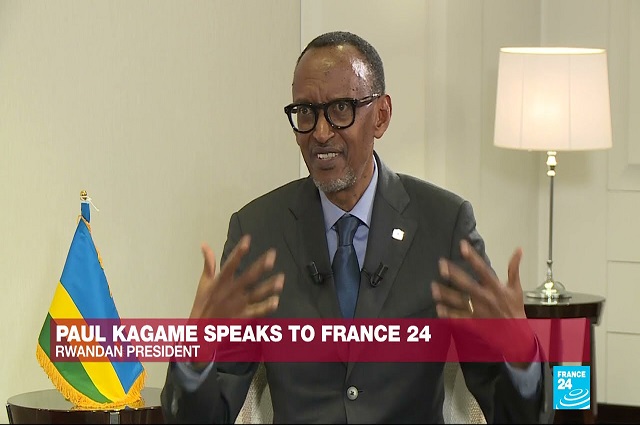 Kagame sur france 24/ Sue FDLR