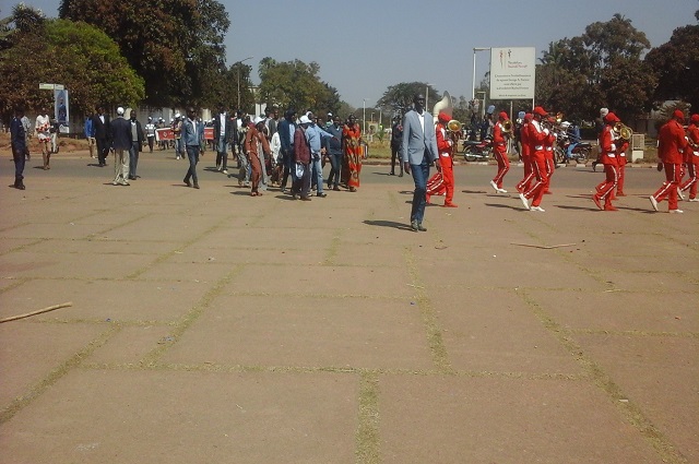 Lubumbashi : Les travailleurs dans la rue pour soutenir les FARDC
