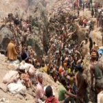 Carrière ou se fait fait l'artisanat minier/ Shabara/CASMIA