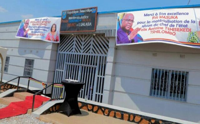 Kolwezi: la prison de Dilala dotée de deux pavillons modernes