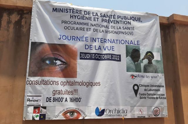 Lubumbashi : Une consultation gratuite d’yeux aux Cliniques Universitaires