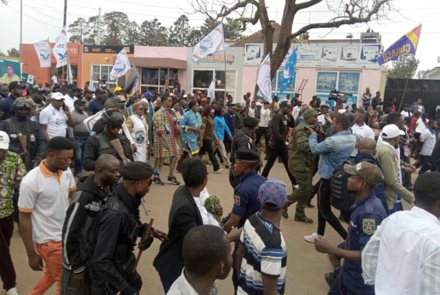 Kolwezi: la population a marché pour soutenir les fardc