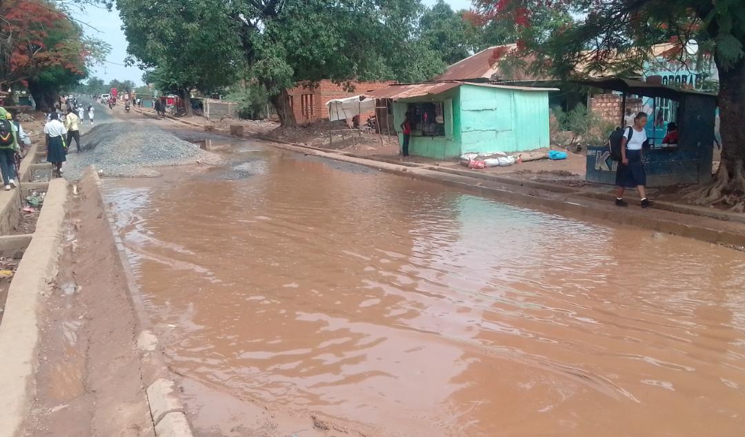 Kambove-Av Mobutu: Pas d’avancement des travaux d’asphaltage