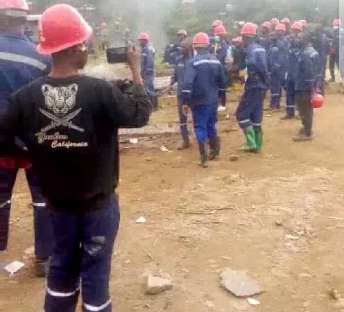 Soulèvement à Kabimba des agents de la société Oil Holding