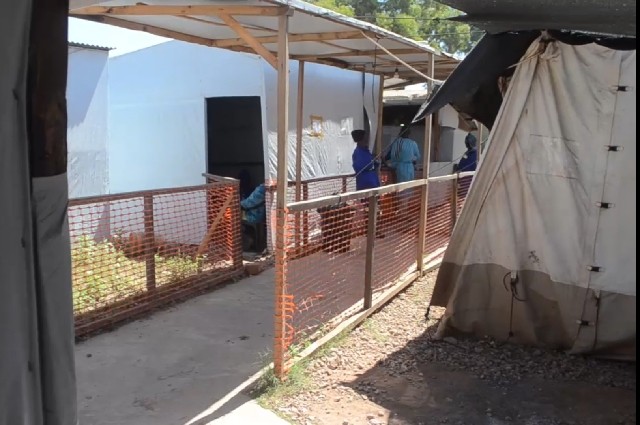 Centre de prise en charge de choléra à Lubumbashi