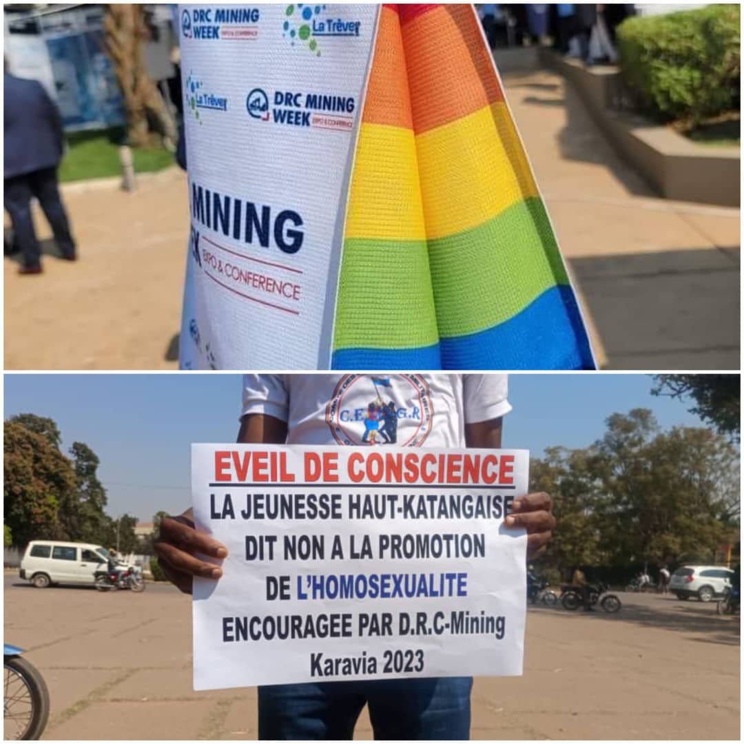 RDC Mining: les organisateurs retirent les sacs aux couleurs LGBT