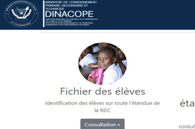 RDC : l’identification des élèves ,un outil de lutte contre la fraude