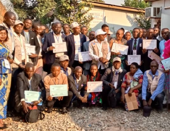 Lubumbashi : 60 défenseurs des droits humains formés