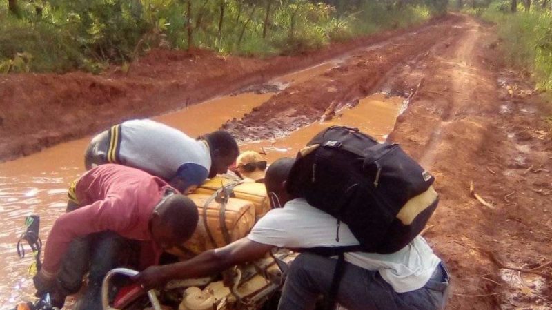 Haut-Katanga: La route Kilelabalanda en état d’impraticabilité