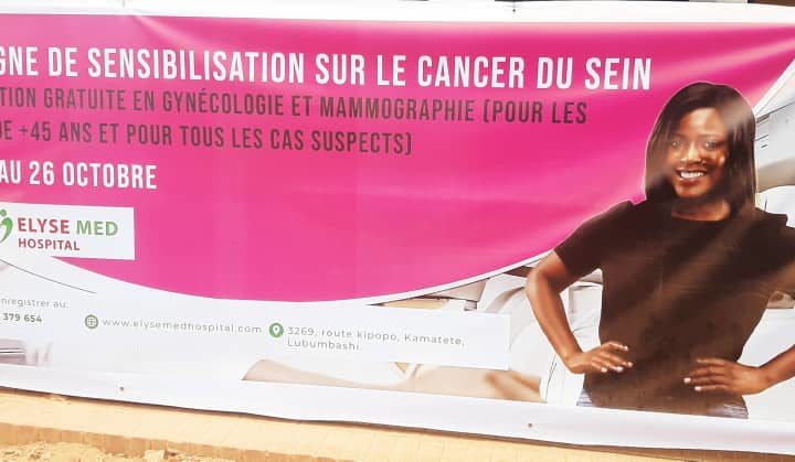 Lubumbashi : une campagne de dépistage gratuit du cancer du sein à Elyse Med 