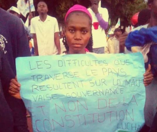 Révision de la Constitution: Lucha Tanganyika face à Tshisekedi