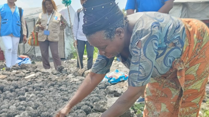 Goma: Des déplacés du volcan innovent pour survivre