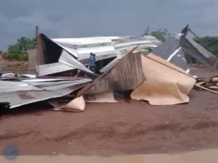 Lubumbashi :des dégâts matériels enregistrés après une forte pluie