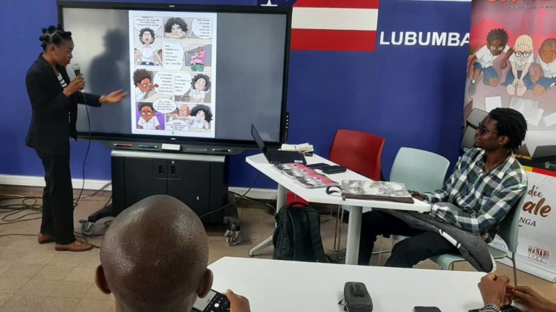 Lubumbashi: bande dessinée « UKWELI », une lutte contre la désinformation