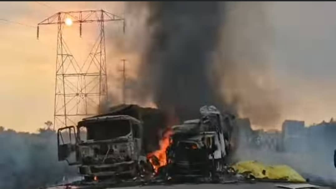 Haut Katanga : impact environnemental de l’incendie des camions de soufre