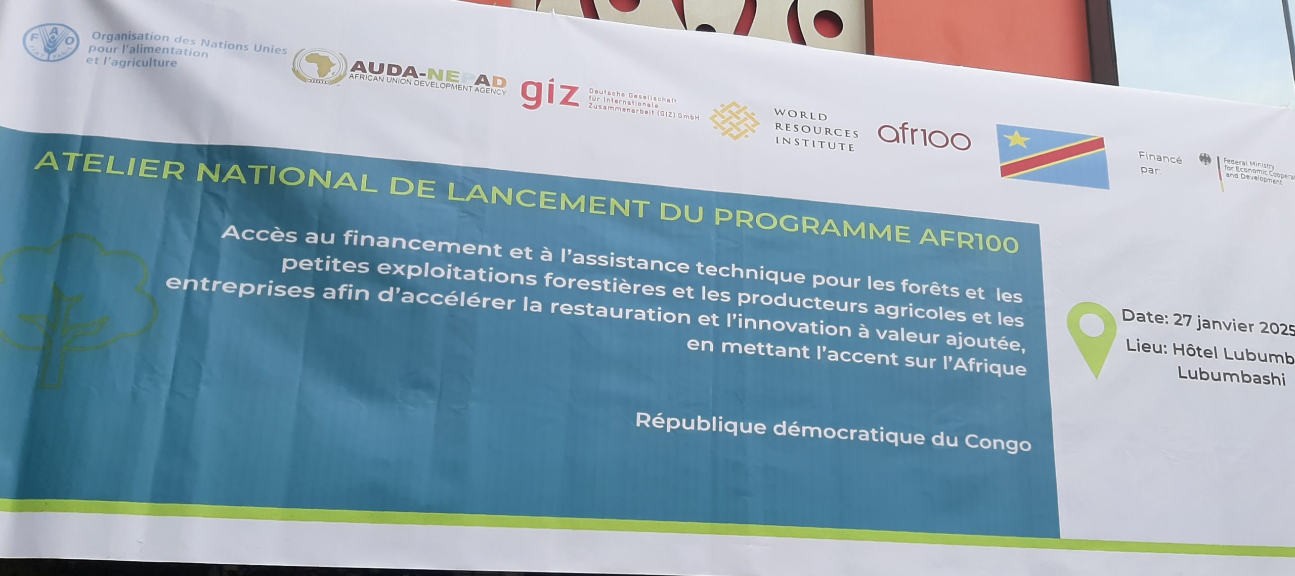 FAO: lancement du projet AFR100