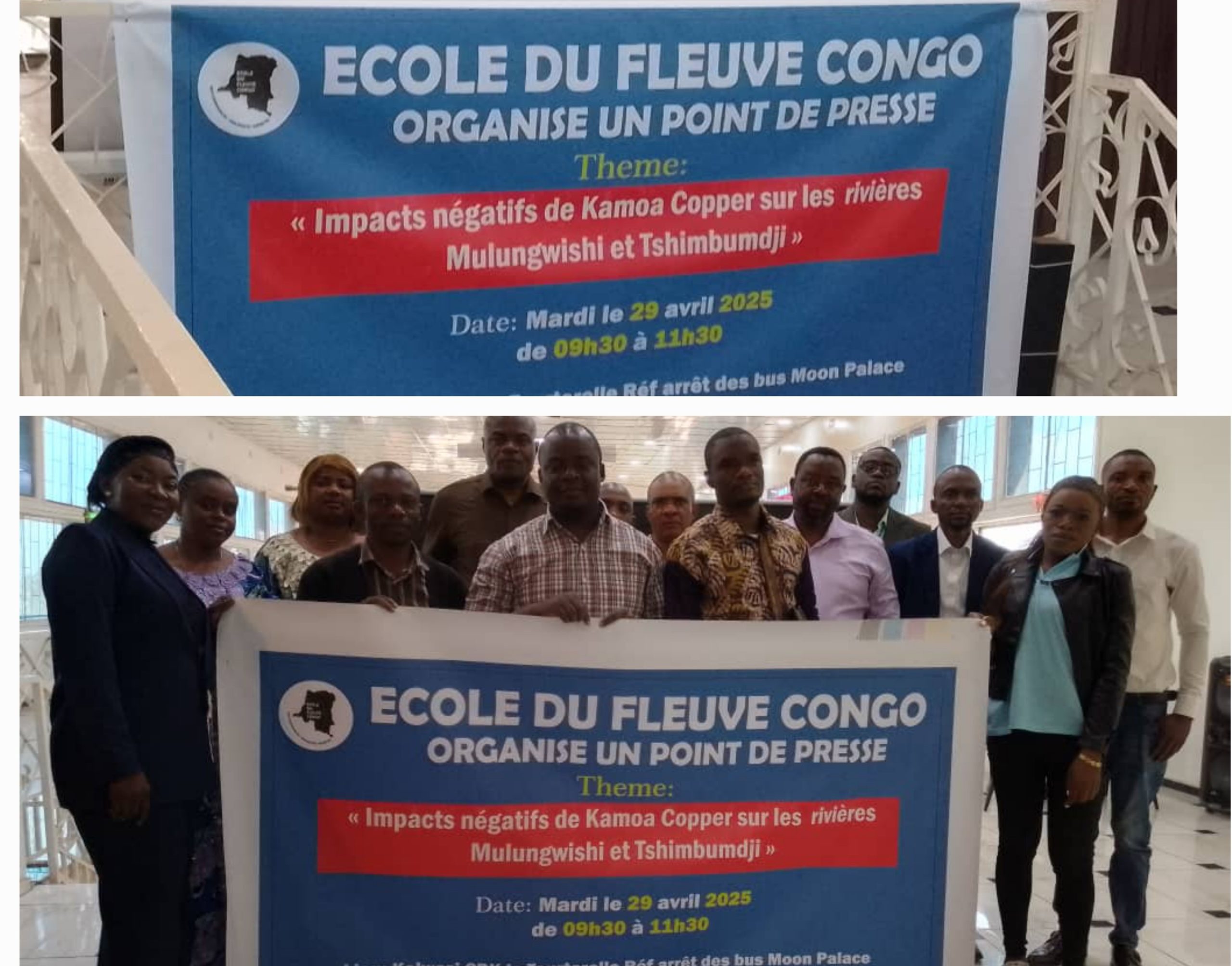 Lualaba : Kamoa Copper accusée d’avoir fait disparaitre la rivière Mulungwishi