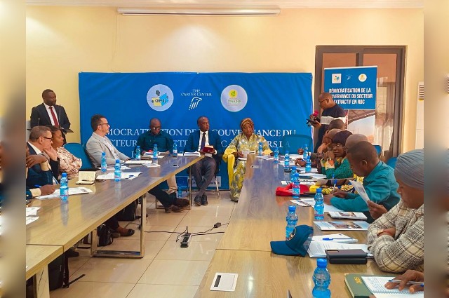 Lubumbashi : le centre Carter lance un projet sur la gouvernance du secteur extractif