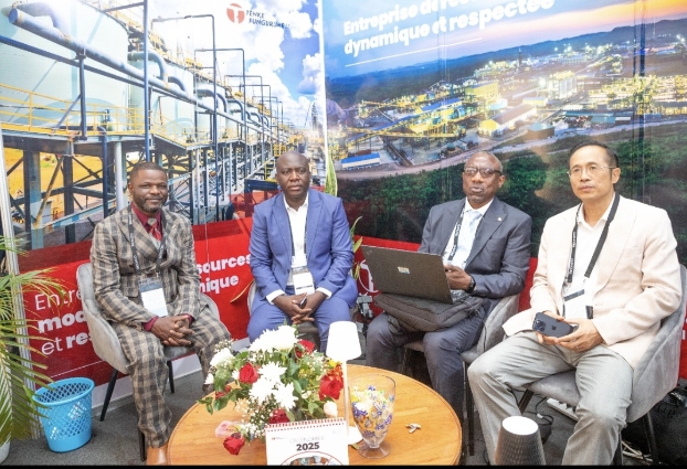 L'équipe de TFM a DRC MINING WEEK