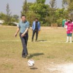 Lancement du tournoi de foot