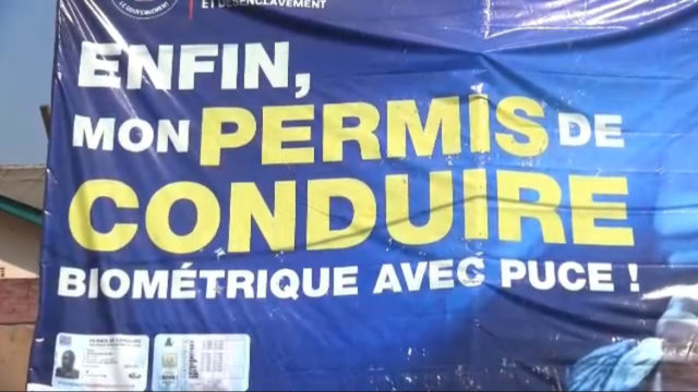 RDC: vers un controle de permis de conduire biométrique