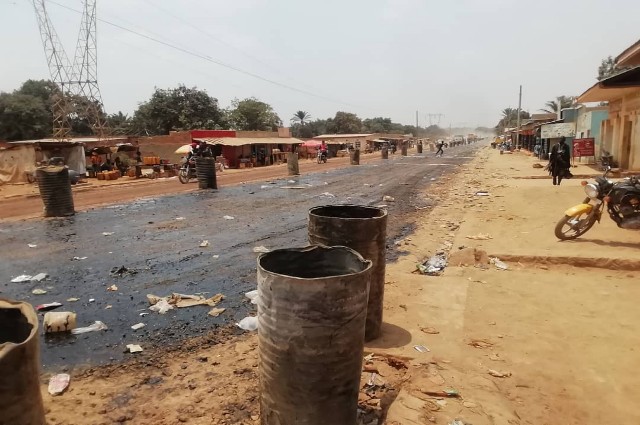 Kolwezi-Luilu : les travaux d’asphaltage de la RN39 peinent à avancer