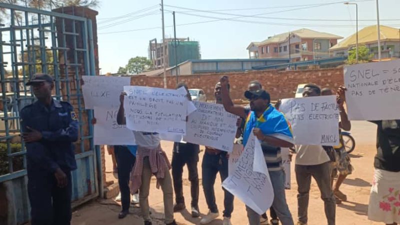Lubumbashi: Lucha réclame encore l’énergie électrique