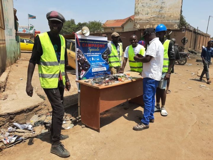 Lubumbashi: Etoile du Sud collecte les déchets électroniques