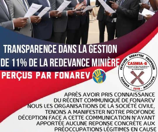 RDC : ping pong entre FONAREV et société civile