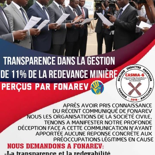 RDC : ping pong entre FONAREV et société civile