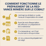 Prépaiement de la redevance minière