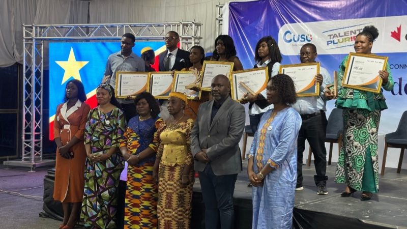 Lubumbashi : 13 organisations primées par Cuso international